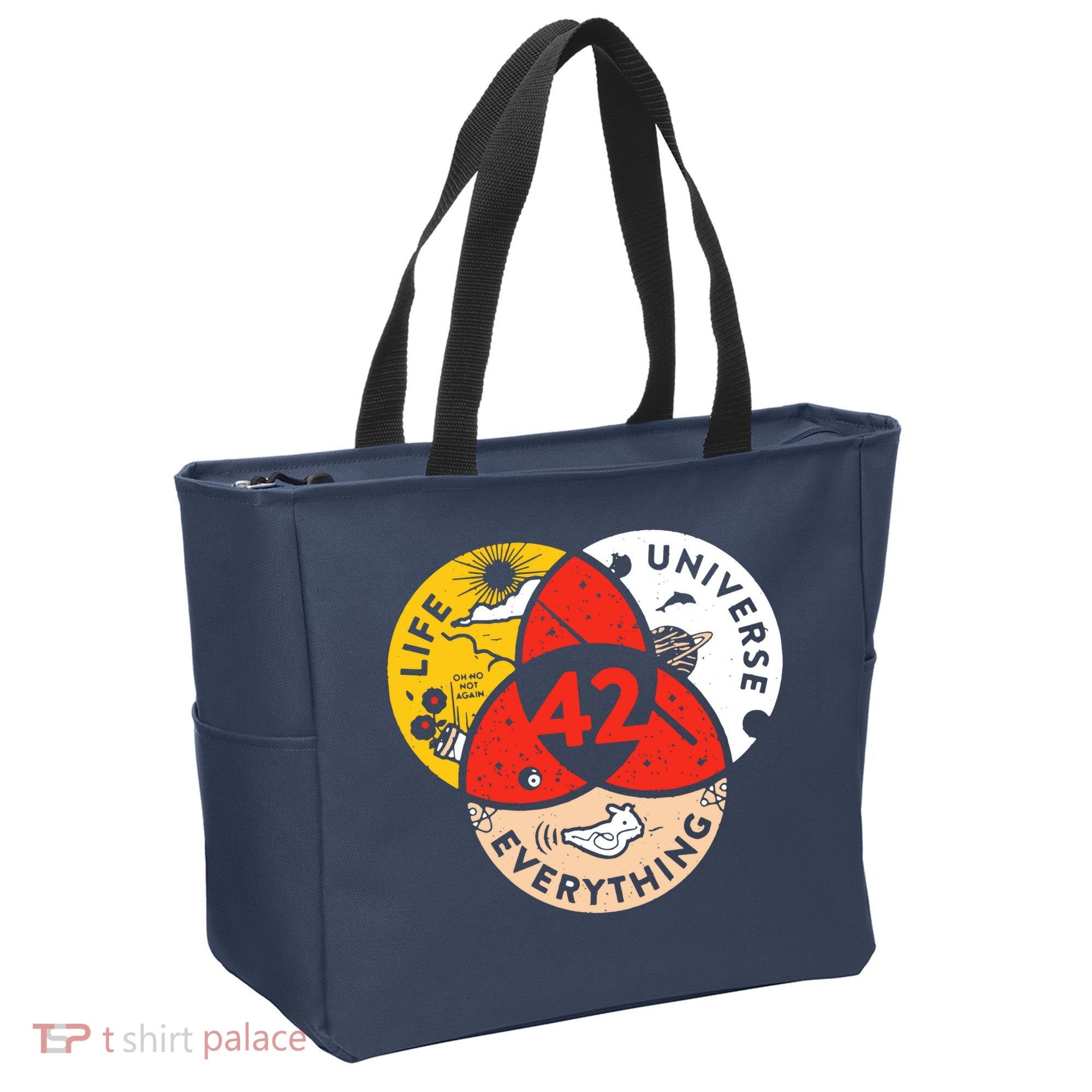 42 The Answer To Life The Universe And Everything Tote Bag