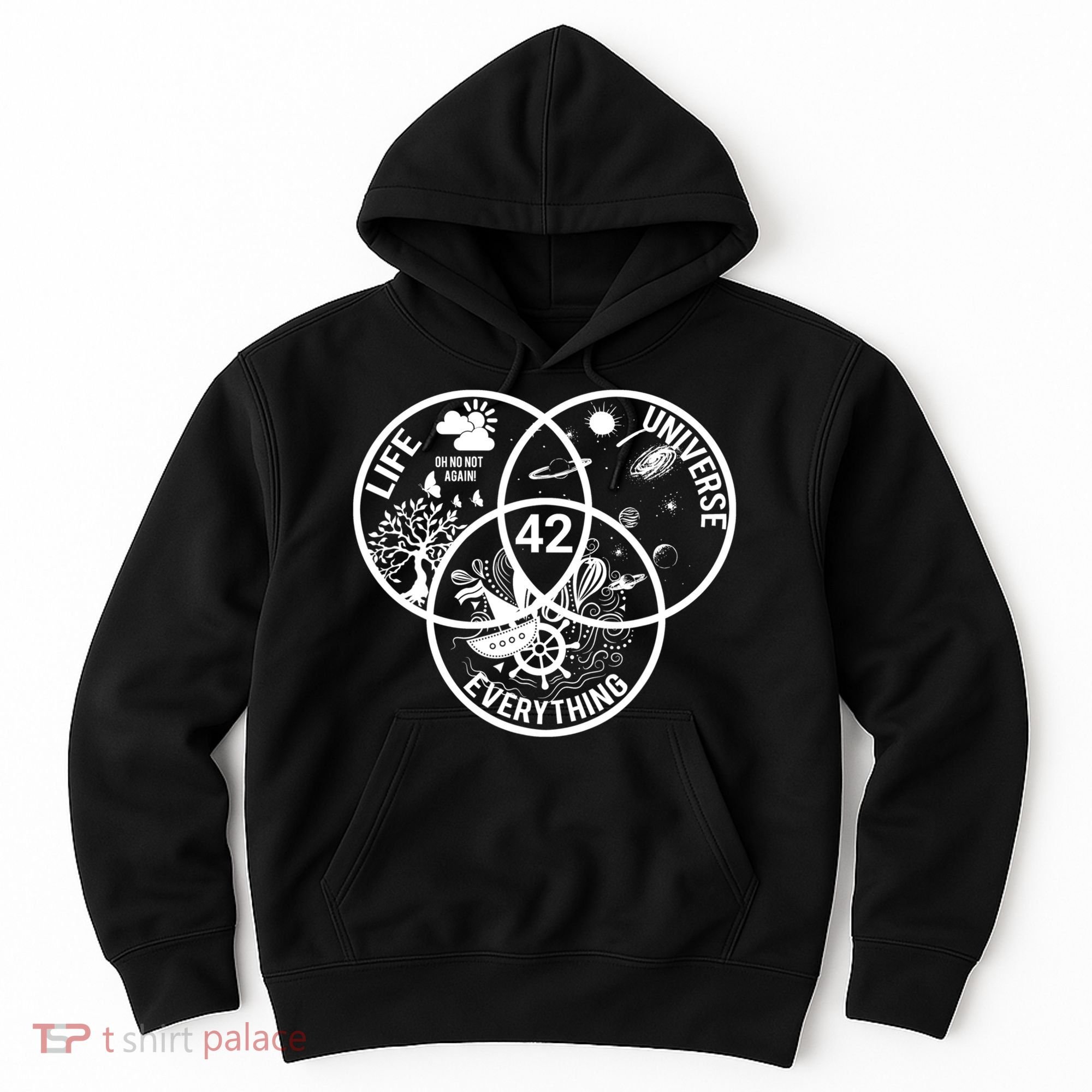 42 The Answer To Life The Universe And Everything Gift Hoodie