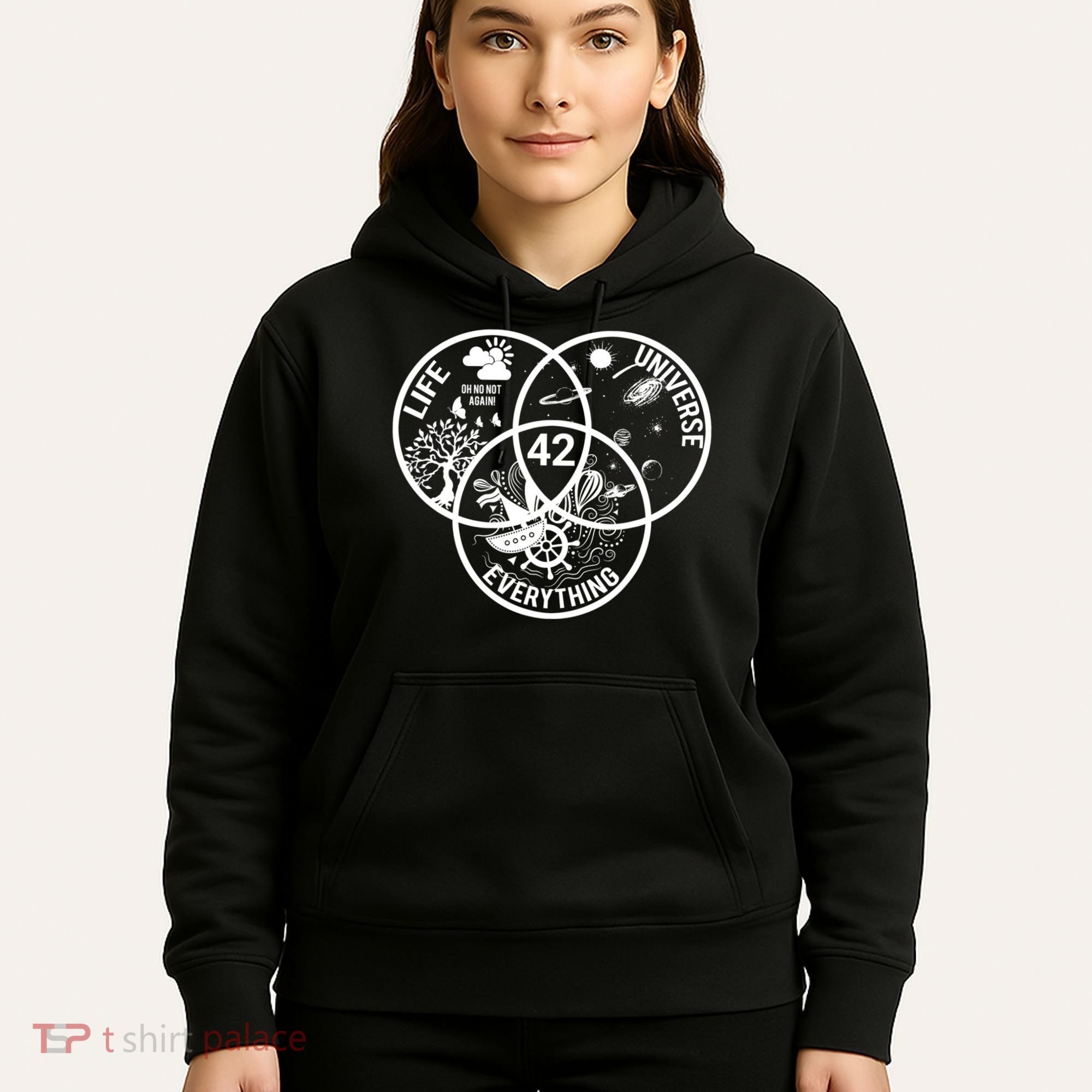 42 The Answer To Life The Universe And Everything Gift Hoodie