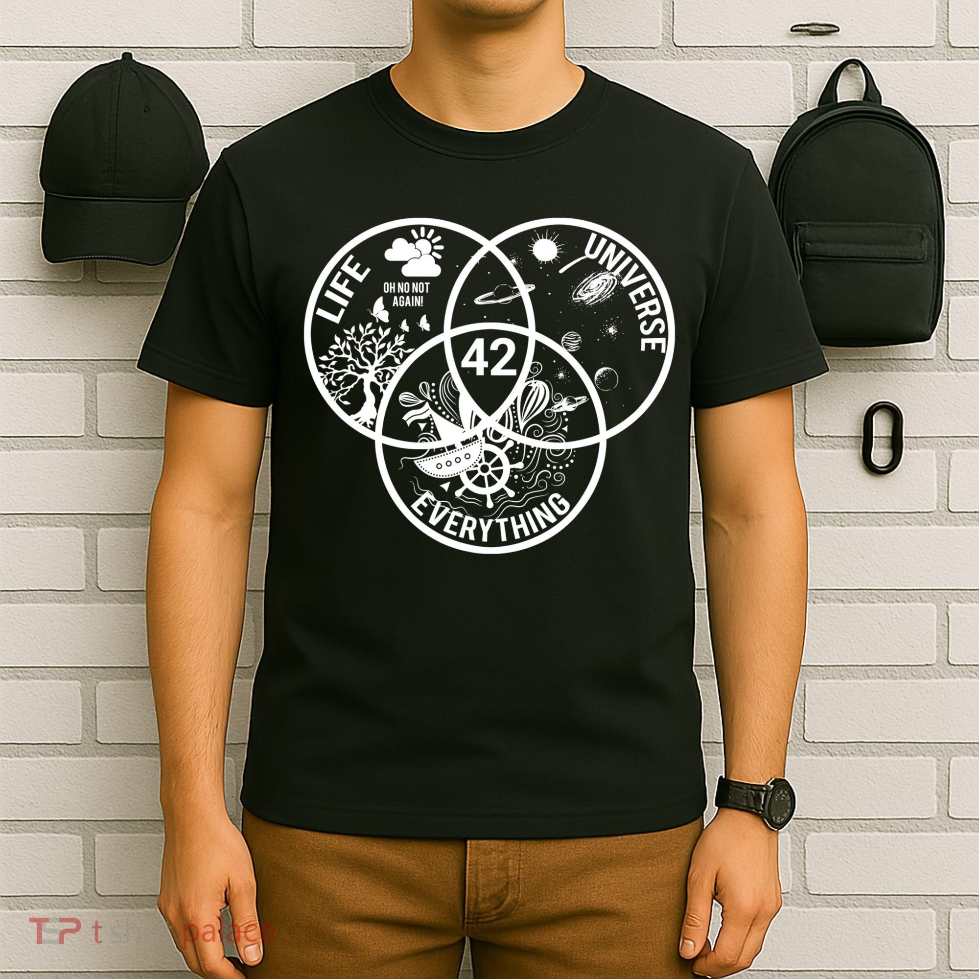 42 The Answer To Life The Universe And Everything Gift T-Shirt