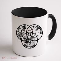 42 The Answer To Life The Universe And Everything Gift Coffee Mug thumb 1