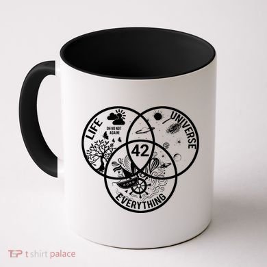 42 The Answer To Life The Universe And Everything Gift Coffee Mug