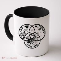 42 The Answer To Life The Universe And Everything Gift Coffee Mug thumb 0