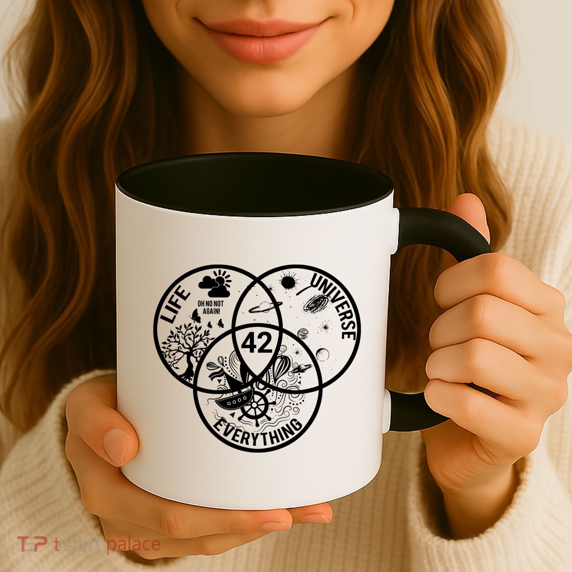 42 The Answer To Life The Universe And Everything Gift Coffee Mug