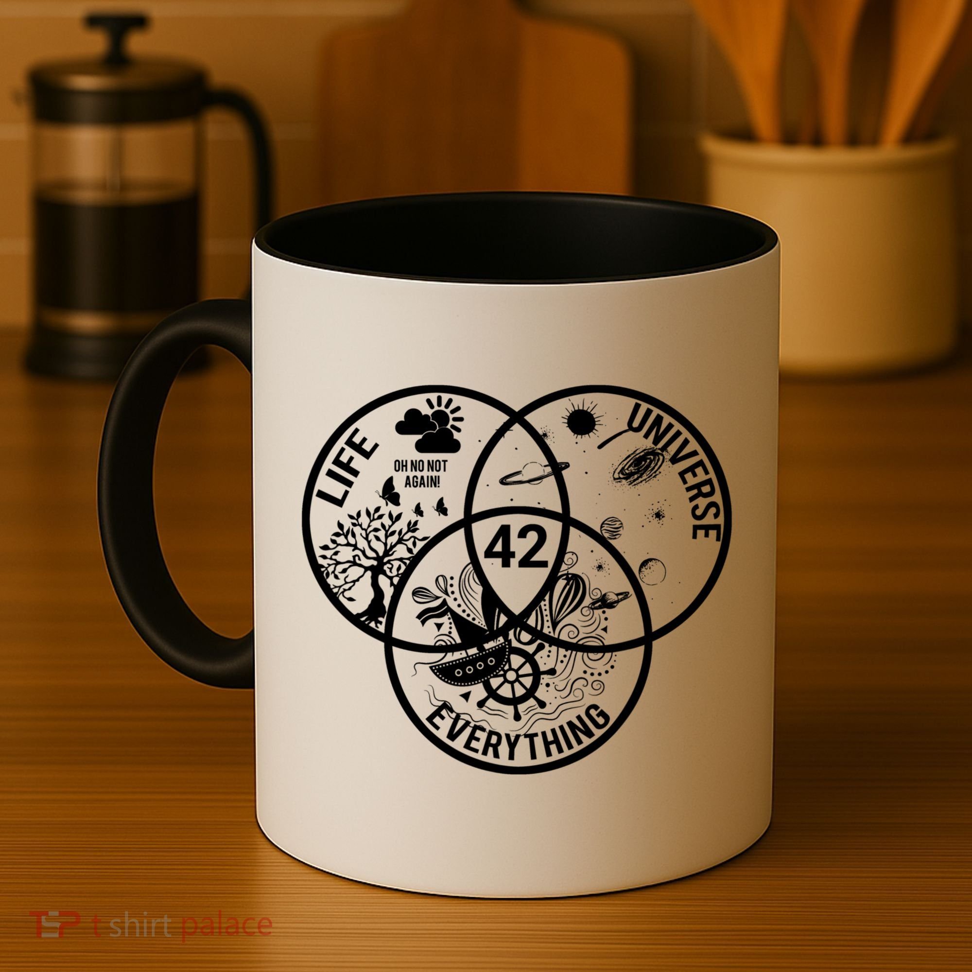 42 The Answer To Life The Universe And Everything Gift Coffee Mug