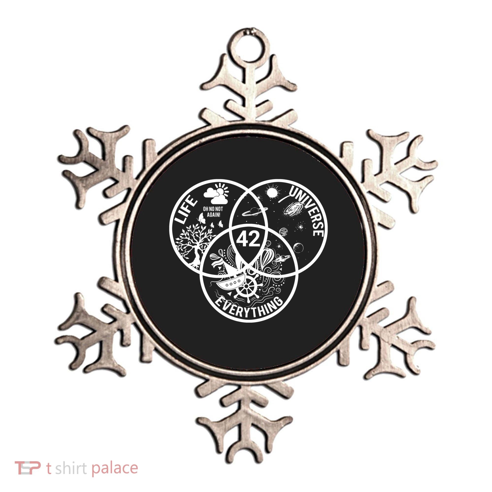 42 The Answer To Life The Universe And Everything Gift Ornament