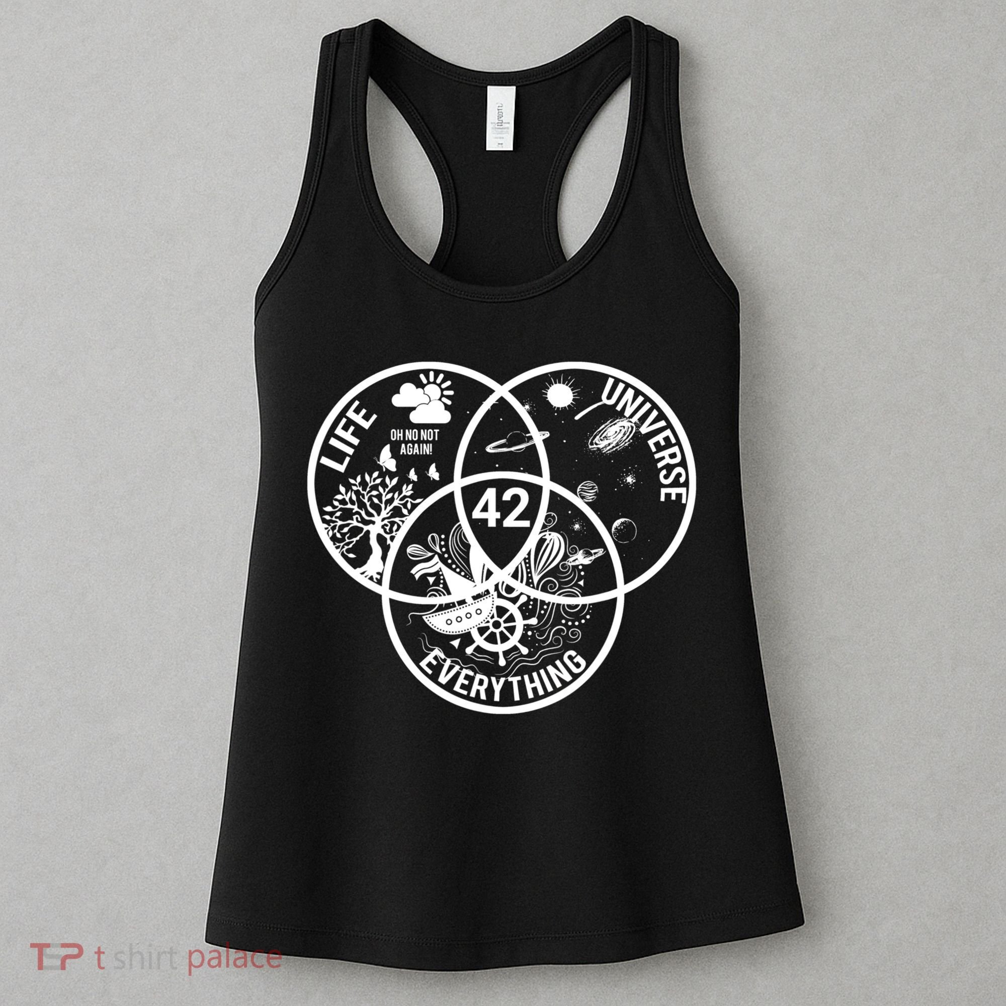 42 The Answer To Life The Universe And Everything Gift Women's Tank Top