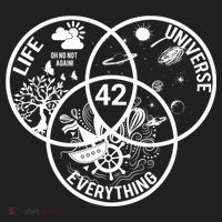 42 The Answer To Life The Universe And Everything Gift Hat thumb 2
