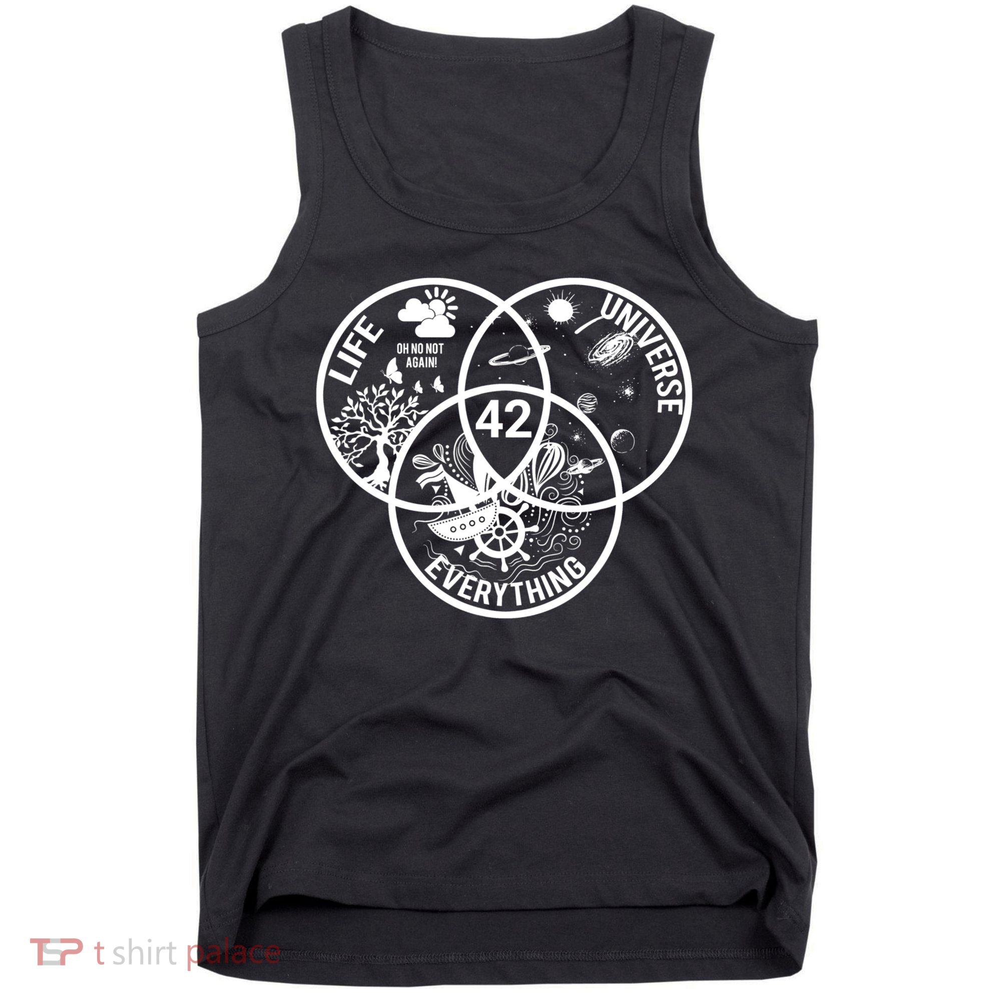 42 The Answer To Life The Universe And Everything Gift Tank Top