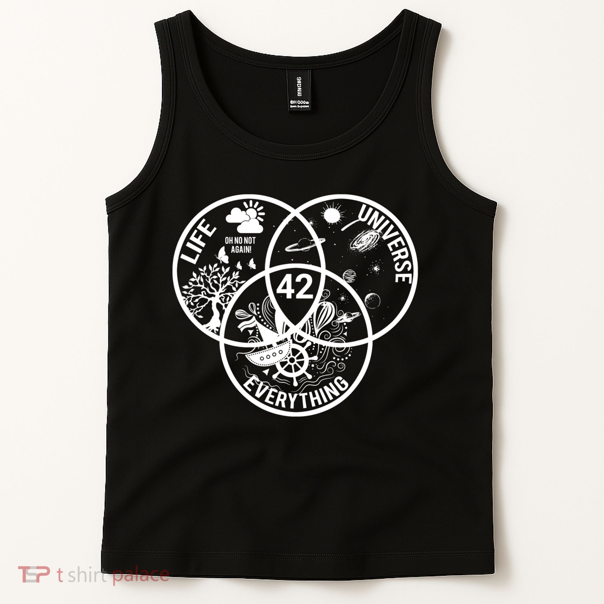 42 The Answer To Life The Universe And Everything Gift Tank Top