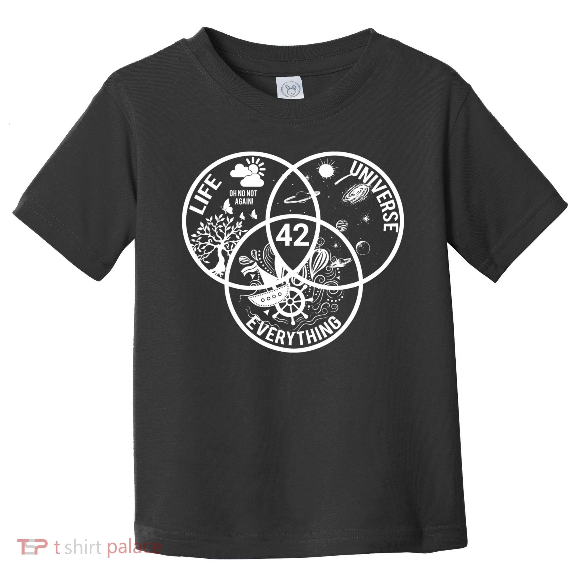 42 The Answer To Life The Universe And Everything Gift Toddler T-Shirt