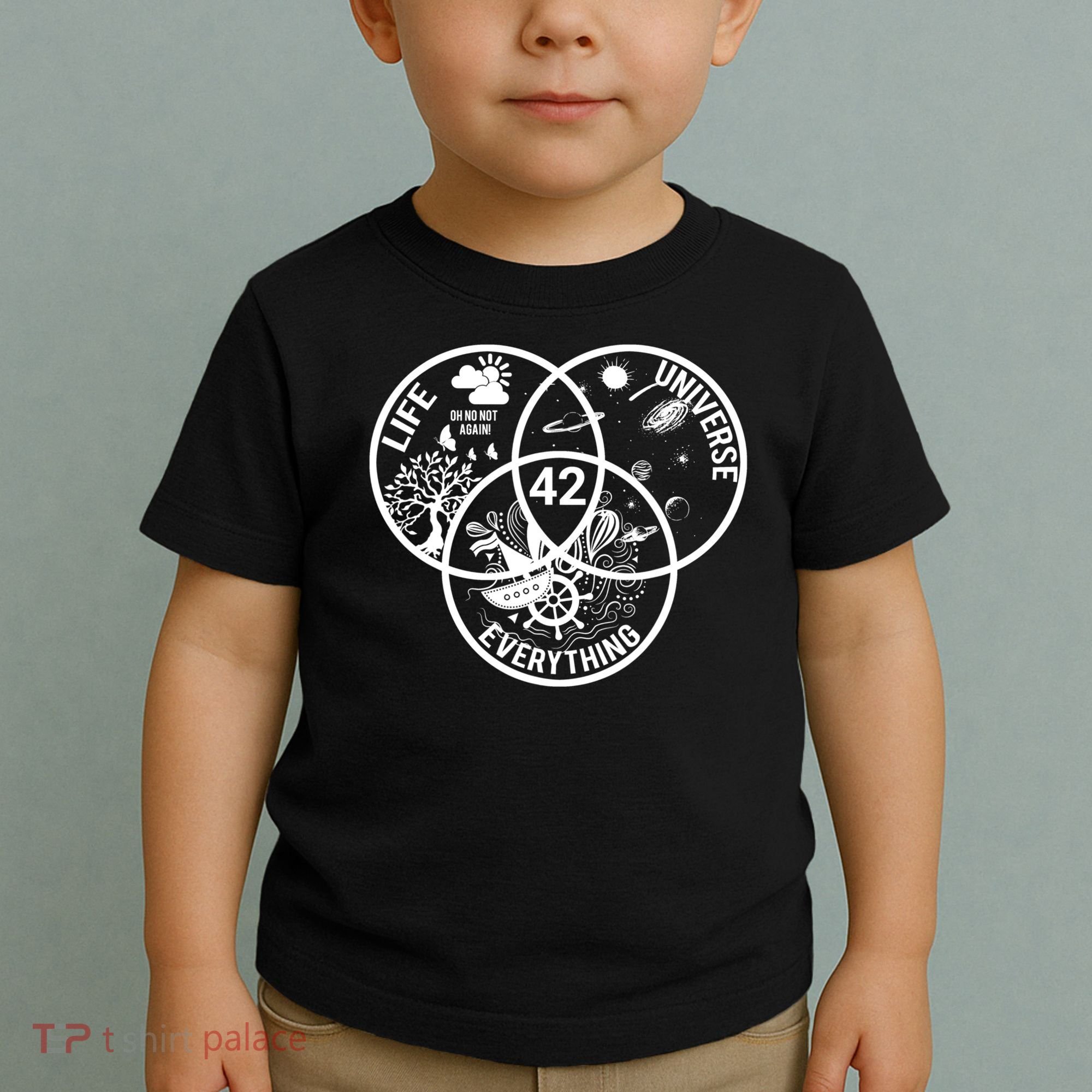 42 The Answer To Life The Universe And Everything Gift Toddler T-Shirt