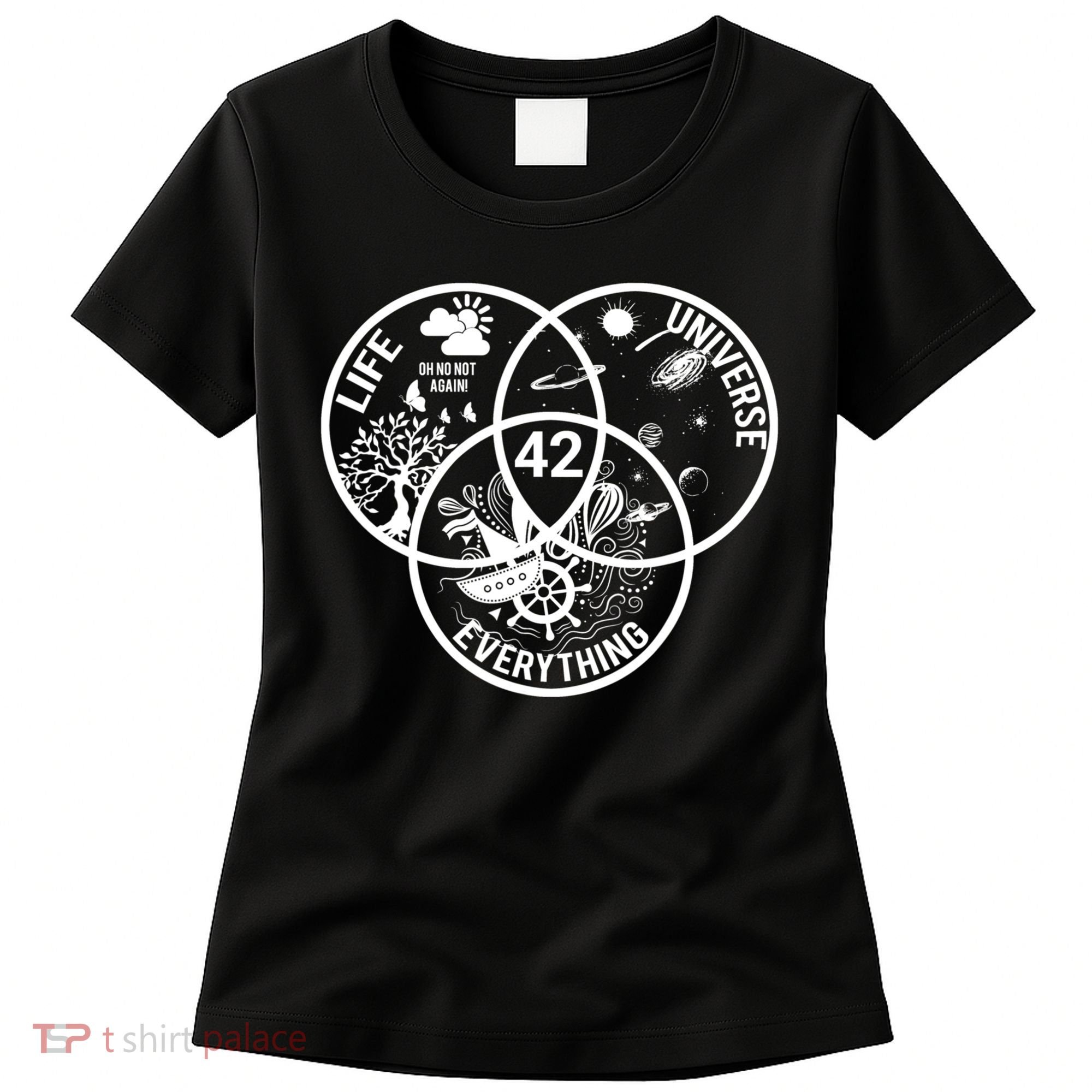 42 The Answer To Life The Universe And Everything Gift Women's T-Shirt