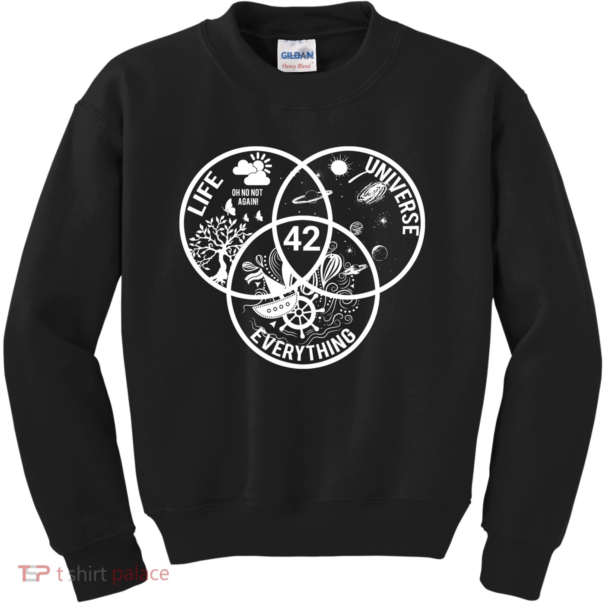 42 The Answer To Life The Universe And Everything Gift Kids Sweatshirt