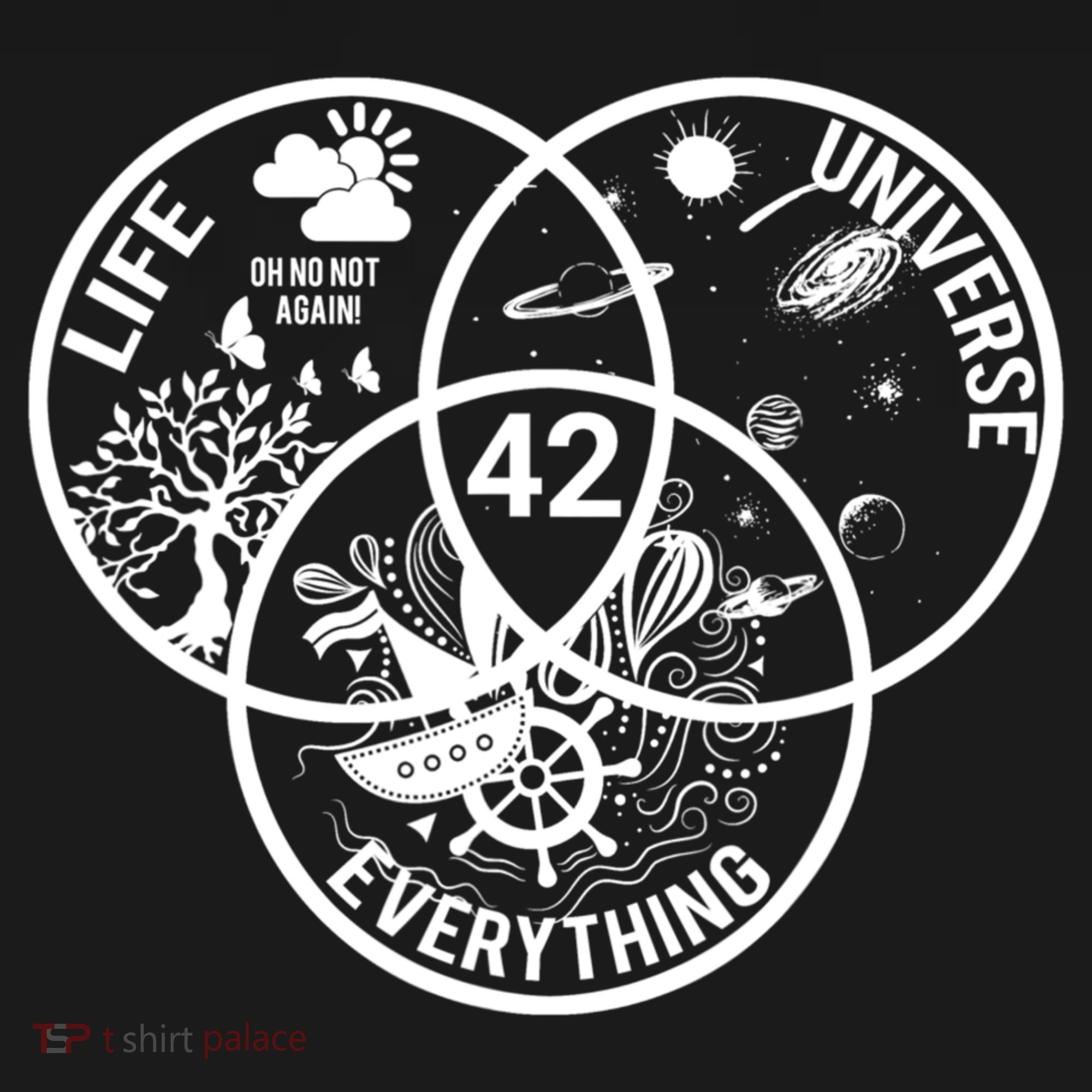 42 The Answer To Life The Universe And Everything Gift Kids Hoodie