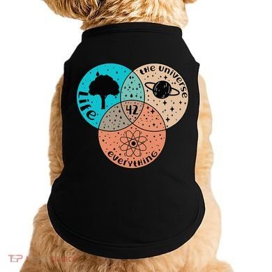 42 The Answer To Life Universe And Everything Astronomer Doggie Tank