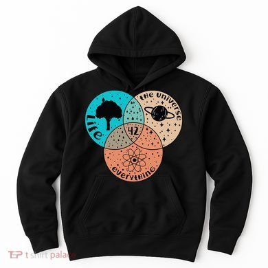 42 The Answer To Life Universe And Everything Astronomer Hoodie