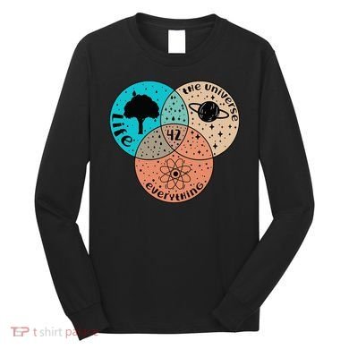 42 The Answer To Life Universe And Everything Astronomer Long Sleeve Shirt