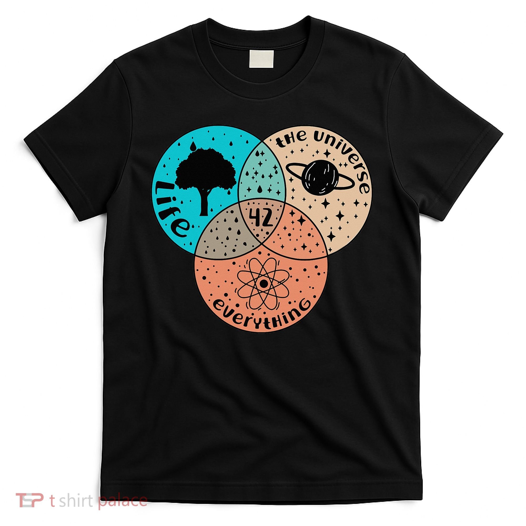 42 The Answer To Life Universe And Everything Astronomer T-Shirt