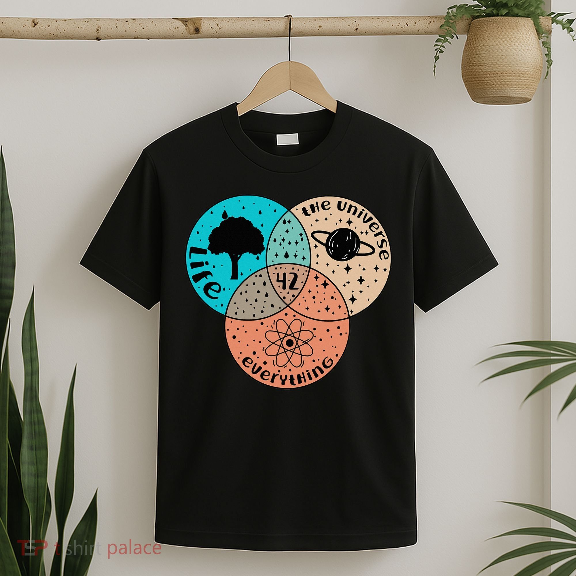 42 The Answer To Life Universe And Everything Astronomer T-Shirt