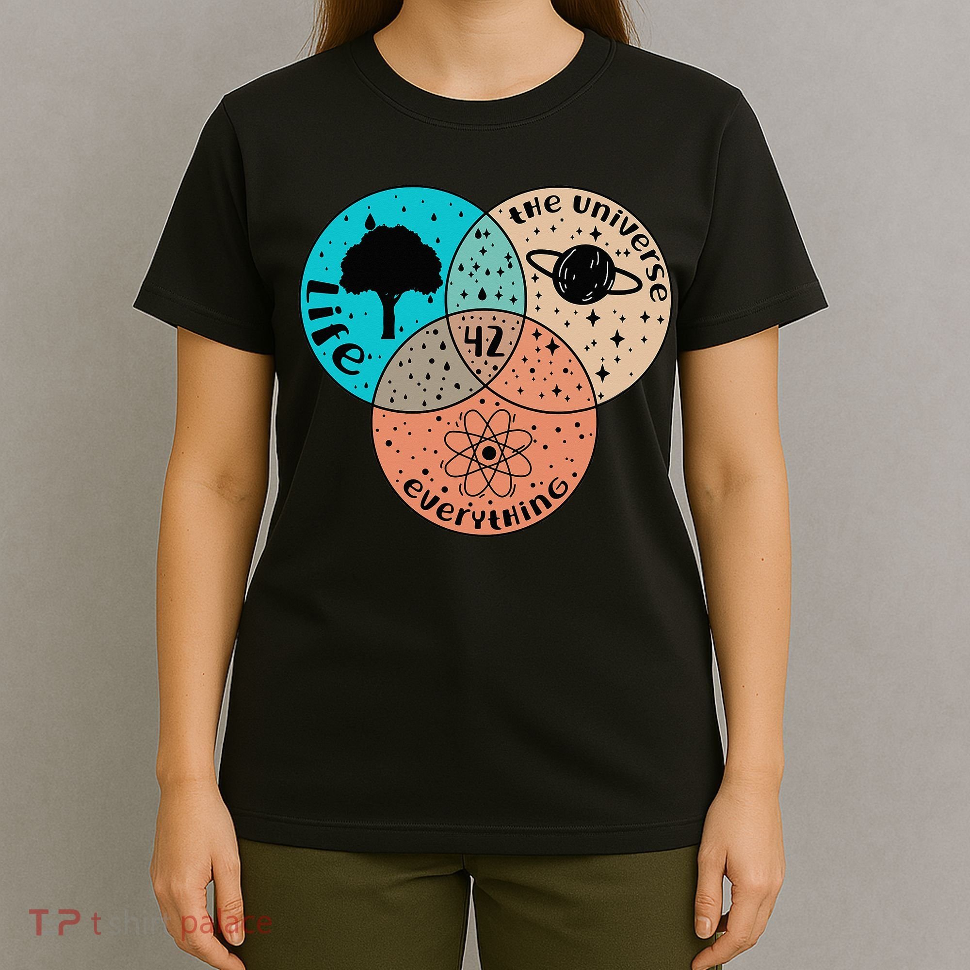 42 The Answer To Life Universe And Everything Astronomer T-Shirt
