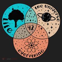 42 The Answer To Life Universe And Everything Astronomer Beanie thumb 2