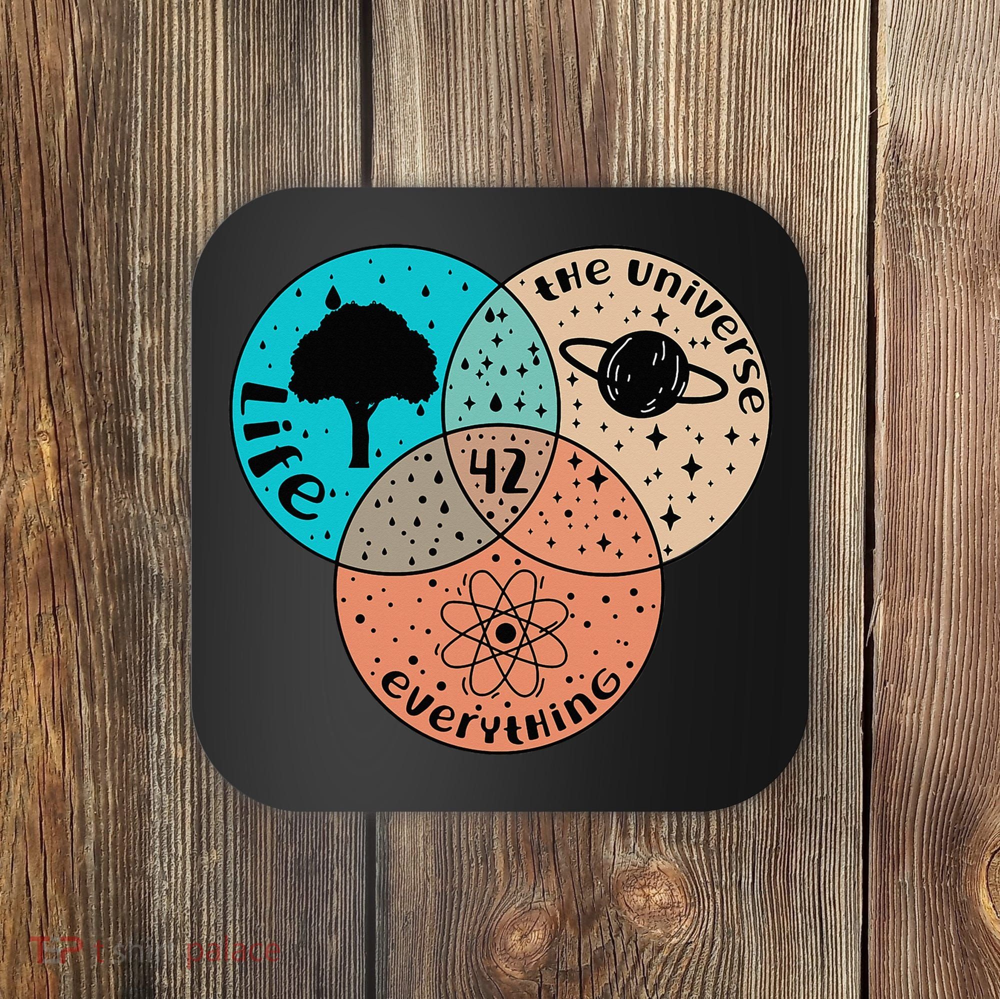 42 The Answer To Life Universe And Everything Astronomer Coaster