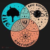 42 The Answer To Life Universe And Everything Astronomer Ornament thumb 1