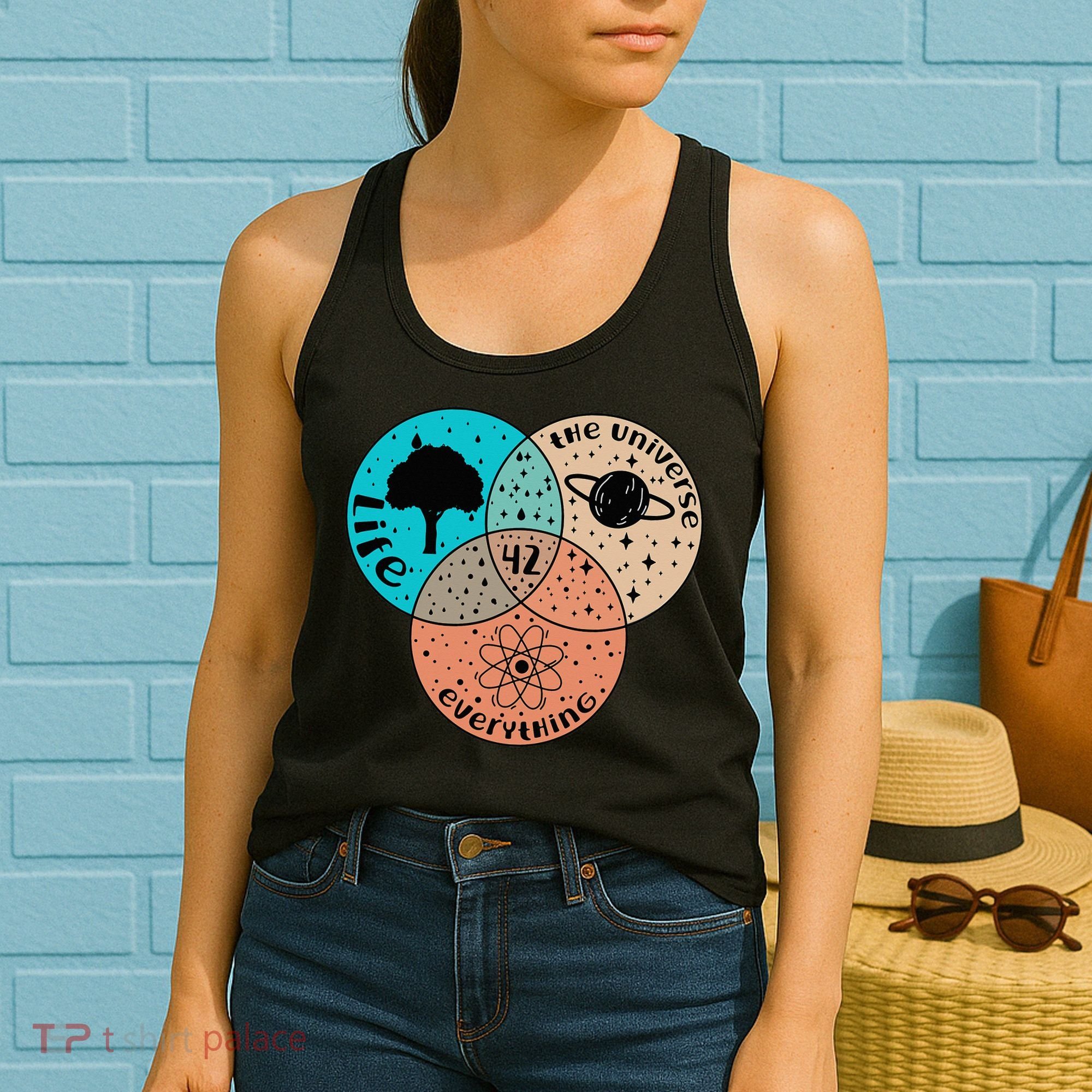 42 The Answer To Life Universe And Everything Astronomer Women's Tank Top