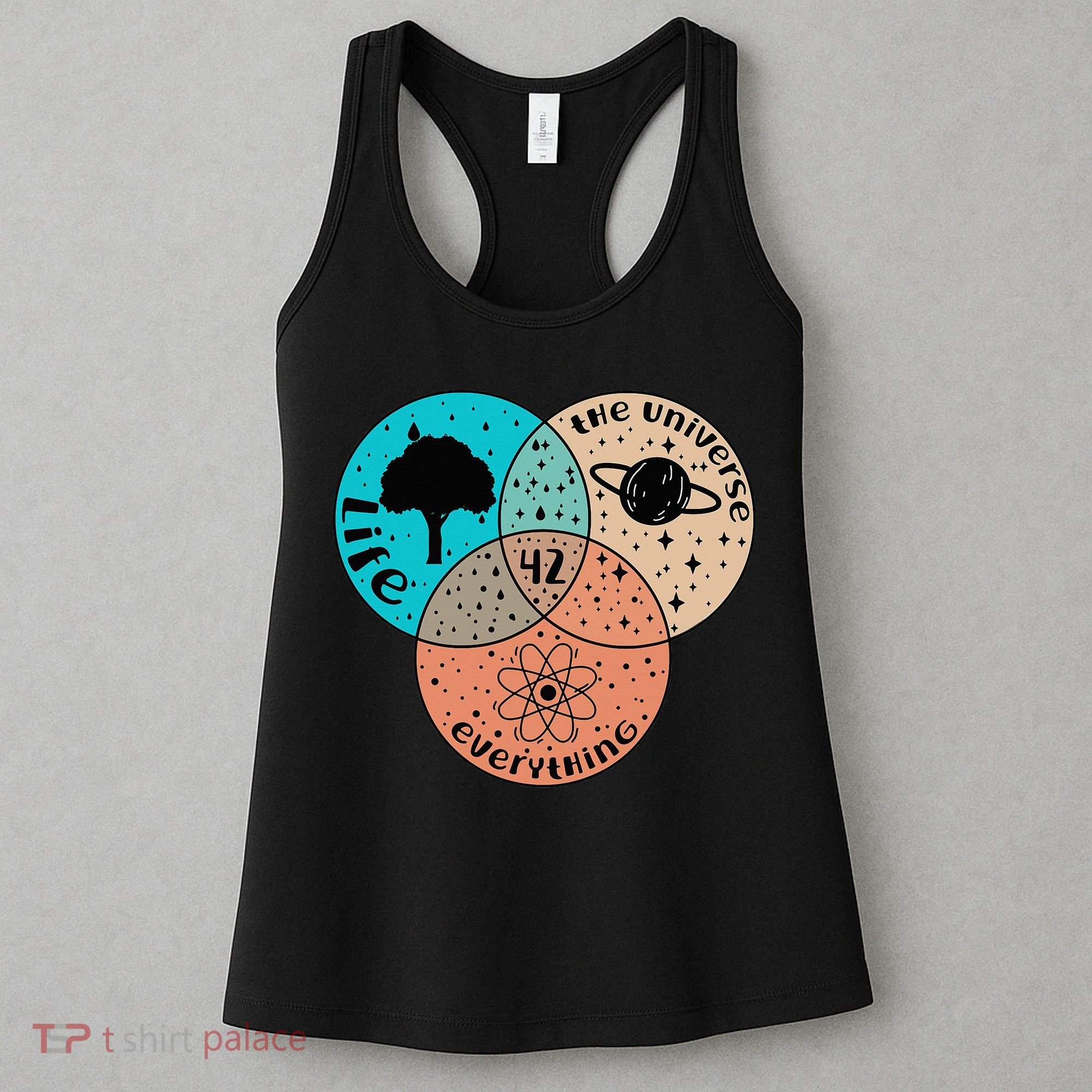 42 The Answer To Life Universe And Everything Astronomer Women's Tank Top