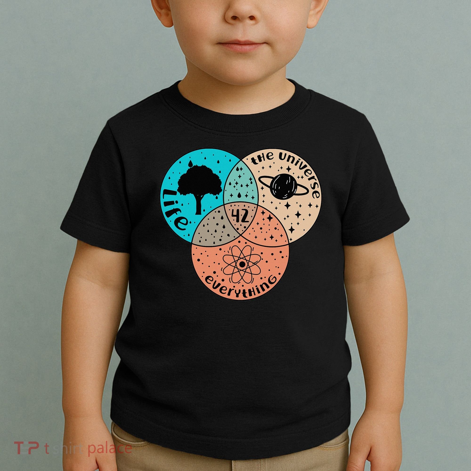 42 The Answer To Life Universe And Everything Astronomer Toddler T-Shirt