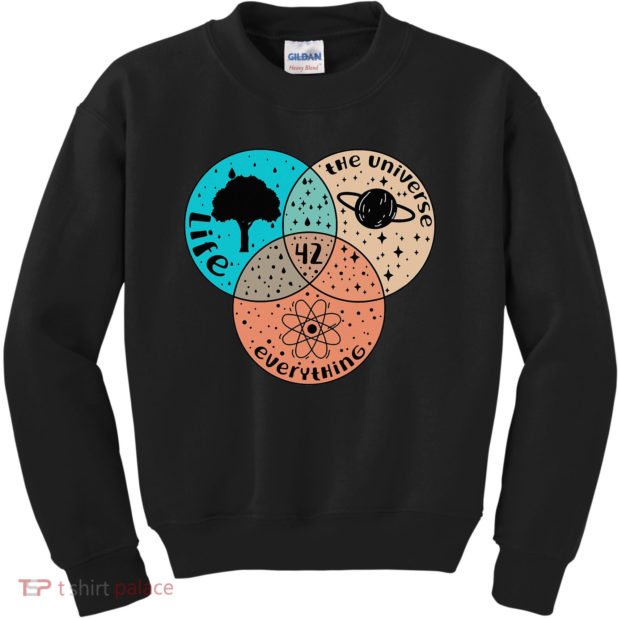 42 The Answer To Life Universe And Everything Astronomer Kids Sweatshirt