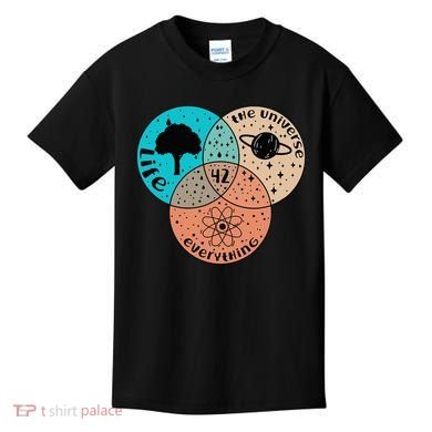 42 The Answer To Life Universe And Everything Astronomer Kids T-Shirt