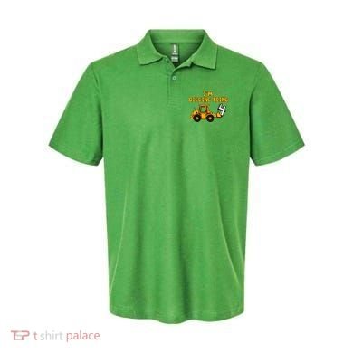 4th Birthday I'm Digging Being Four Polo