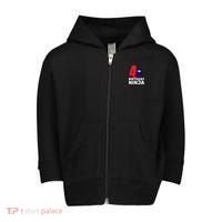 4th Birthday Ninja  Toddler Zip Fleece Hoodie thumb 0