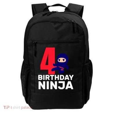 4th Birthday Ninja  Backpack