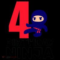 4th Birthday Ninja  Coffee Mug thumb 5