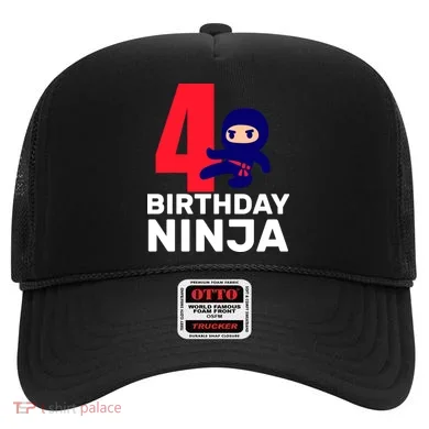 4th Birthday Ninja  Hat