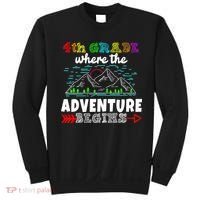 4th Grade Is Where The Adventure Begins  Sweatshirt thumb 0