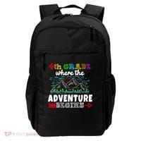 4th Grade Is Where The Adventure Begins  Backpack thumb 0