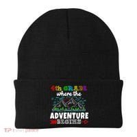 4th Grade Is Where The Adventure Begins  Beanie thumb 0