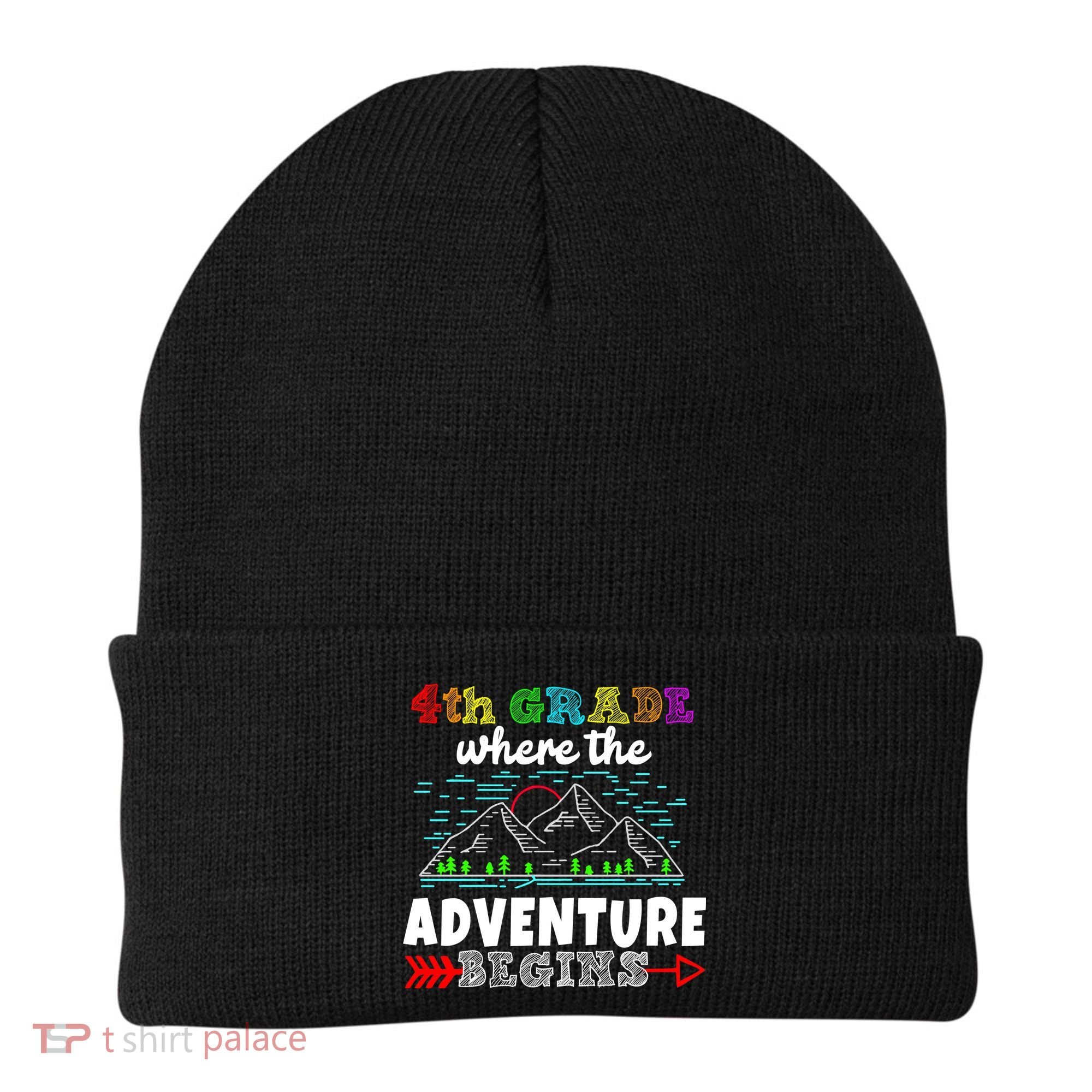 4th Grade Is Where The Adventure Begins  Beanie
