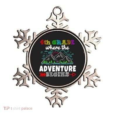 4th Grade Is Where The Adventure Begins  Ornament