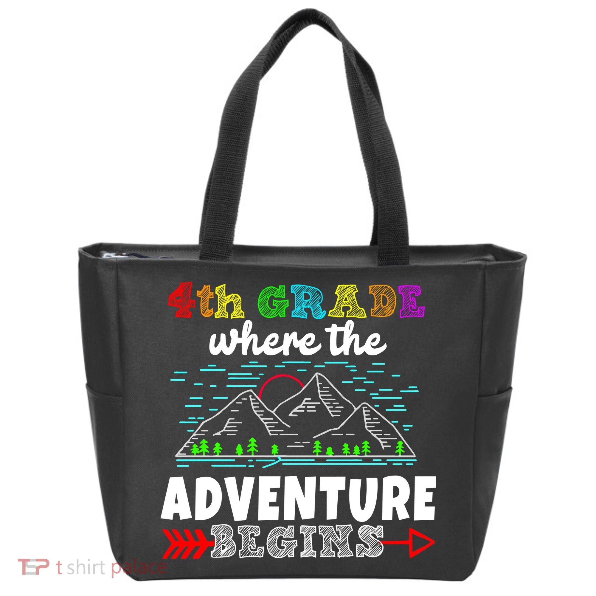 4th Grade Is Where The Adventure Begins  Tote Bag