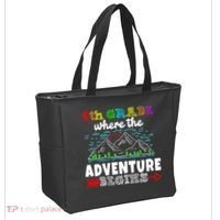 4th Grade Is Where The Adventure Begins  Tote Bag thumb 2