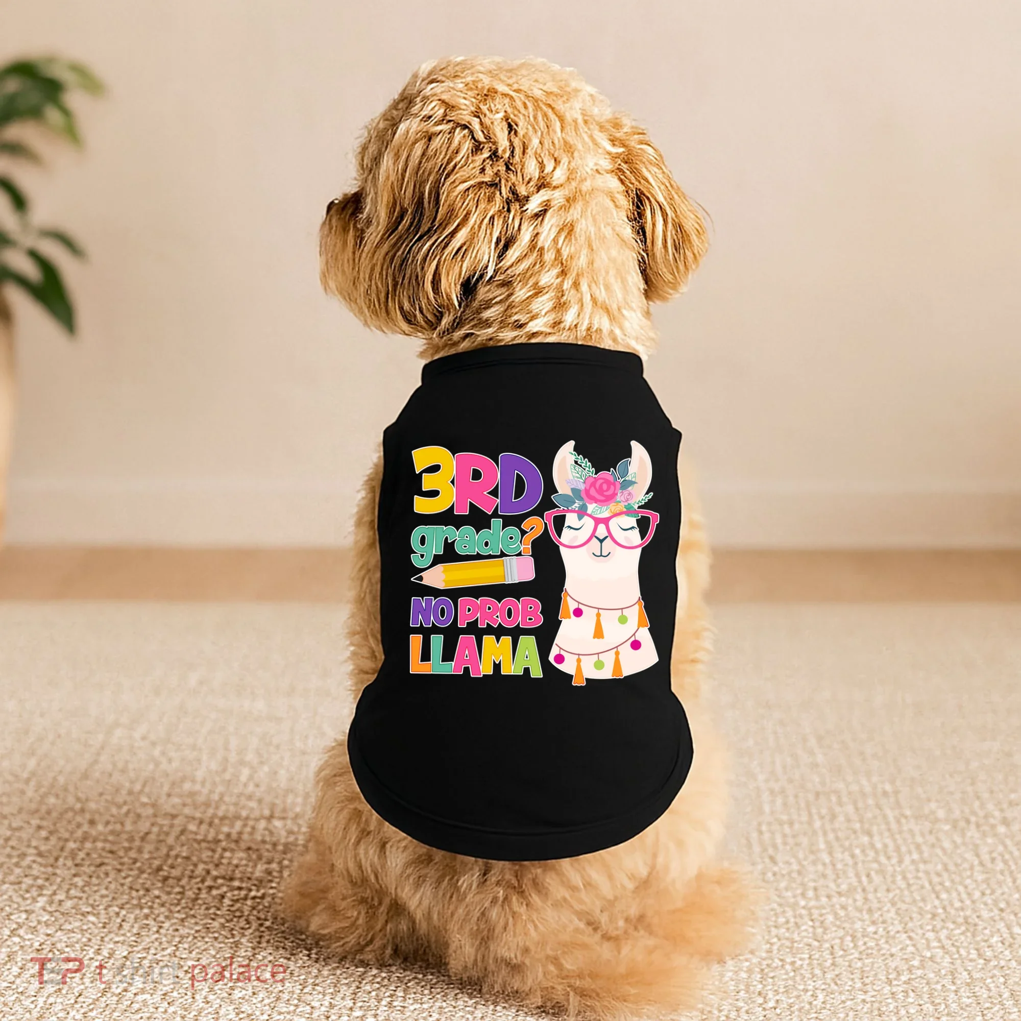 4th Grade? No Prob Llama Doggie Tank