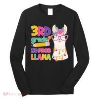 4th Grade? No Prob Llama Long Sleeve Shirt thumb 0