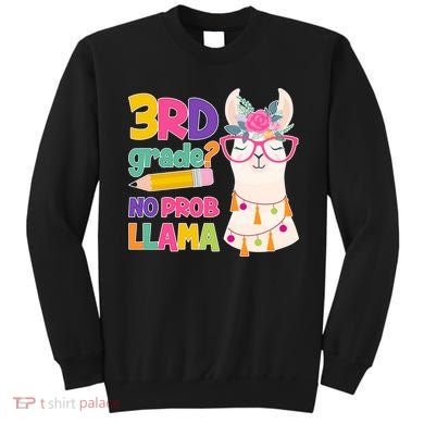 4th Grade? No Prob Llama Sweatshirt