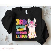 4th Grade? No Prob Llama Sweatshirt thumb 2