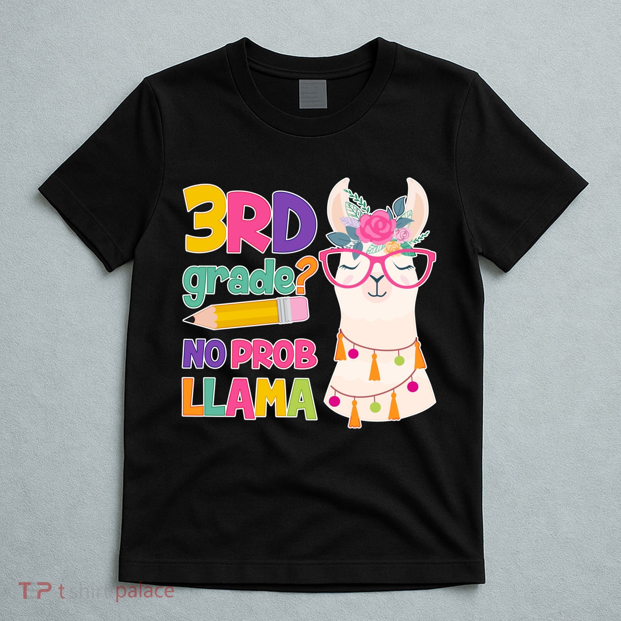 4th Grade? No Prob Llama T-Shirt
